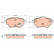 Brake Pad Set, disc brake COTEC GDB2036 TRW, Thumbnail 2