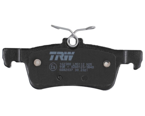 Brake Pad Set, disc brake COTEC GDB2037 TRW, Image 4