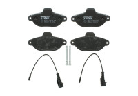 Brake Pad Set, disc brake COTEC GDB2041 TRW
