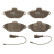 Brake Pad Set, disc brake COTEC GDB2041 TRW, Thumbnail 3