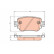 Brake Pad Set, disc brake COTEC GDB2042 TRW