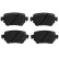 Brake Pad Set, disc brake COTEC GDB2042 TRW, Thumbnail 3