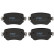 Brake Pad Set, disc brake COTEC GDB2042 TRW, Thumbnail 4