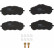 Brake Pad Set, disc brake COTEC GDB2044 TRW, Thumbnail 4