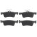 Brake Pad Set, disc brake COTEC GDB2055 TRW, Thumbnail 3