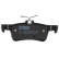 Brake Pad Set, disc brake COTEC GDB2055 TRW, Thumbnail 4