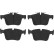 Brake Pad Set, disc brake COTEC GDB2071 TRW, Thumbnail 5