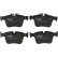 Brake Pad Set, disc brake COTEC GDB2071 TRW, Thumbnail 6