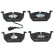 Brake Pad Set, disc brake COTEC GDB2080 TRW, Thumbnail 4