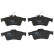 Brake Pad Set, disc brake COTEC GDB2086 TRW, Thumbnail 4