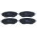 Brake Pad Set, disc brake COTEC GDB2096 TRW, Thumbnail 2