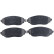 Brake Pad Set, disc brake COTEC GDB2096 TRW, Thumbnail 3