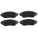 Brake Pad Set, disc brake COTEC GDB2096 TRW, Thumbnail 7