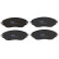 Brake Pad Set, disc brake COTEC GDB2096 TRW, Thumbnail 8
