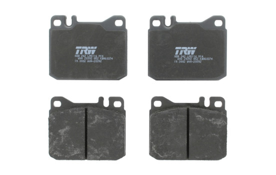 Brake Pad Set, disc brake COTEC GDB242 TRW