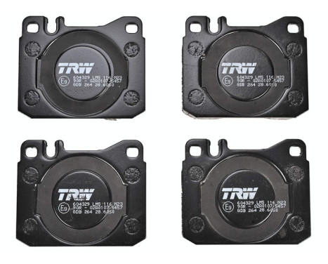 Brake Pad Set, disc brake COTEC GDB264 TRW, Image 4