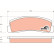 Brake Pad Set, disc brake COTEC GDB265 TRW, Thumbnail 2