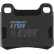 Brake Pad Set, disc brake COTEC GDB294 TRW, Thumbnail 6