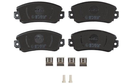 Brake Pad Set, disc brake COTEC GDB297 TRW, Image 4