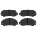 Brake Pad Set, disc brake COTEC GDB297 TRW, Thumbnail 5