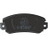 Brake Pad Set, disc brake COTEC GDB297 TRW, Thumbnail 7