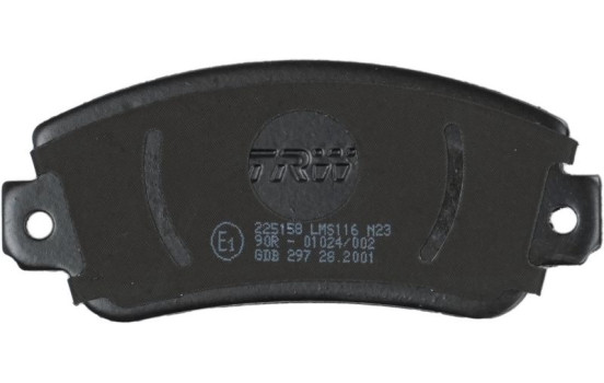 Brake Pad Set, disc brake COTEC GDB297 TRW, Image 7