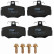 Brake Pad Set, disc brake COTEC GDB3092 TRW, Thumbnail 4