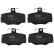 Brake Pad Set, disc brake COTEC GDB3092 TRW, Thumbnail 6