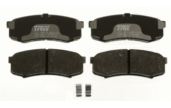 Brake Pad Set, disc brake COTEC GDB3110 TRW, Image 3