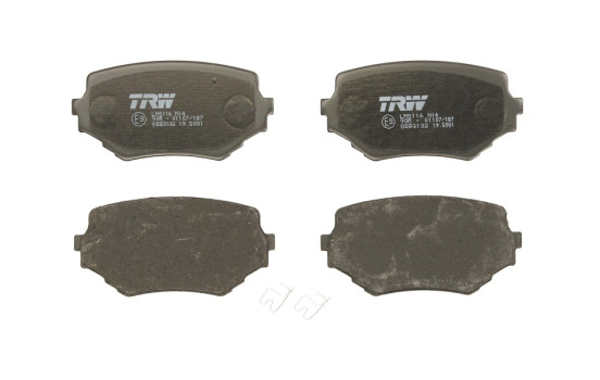 Brake Pad Set, disc brake COTEC GDB3132 TRW