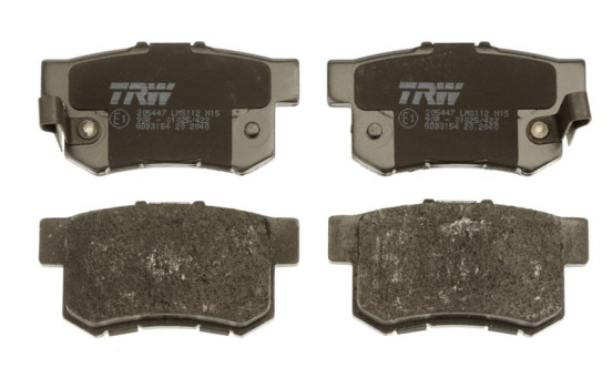 Brake Pad Set, disc brake COTEC GDB3154 TRW, Image 3