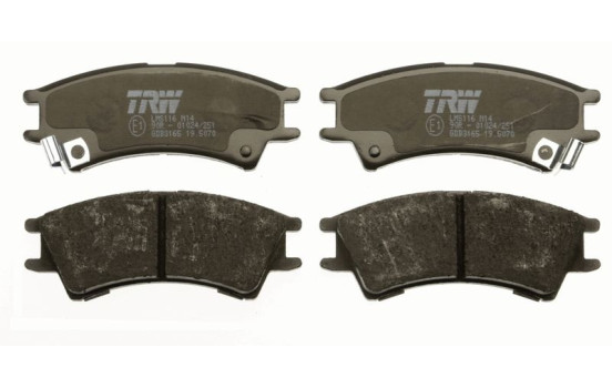 Brake Pad Set, disc brake COTEC GDB3165 TRW, Image 3