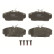 Brake Pad Set, disc brake COTEC GDB3168 TRW, Thumbnail 3