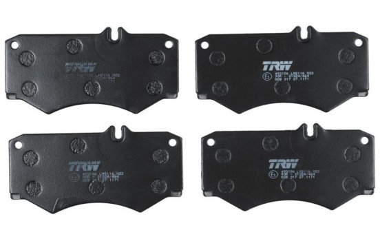 Brake Pad Set, disc brake COTEC GDB317 TRW, Image 4