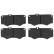 Brake Pad Set, disc brake COTEC GDB317 TRW, Thumbnail 5
