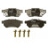 Brake Pad Set, disc brake COTEC GDB3174 TRW, Thumbnail 3