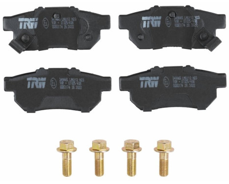 Brake Pad Set, disc brake COTEC GDB3174 TRW, Image 4