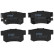 Brake Pad Set, disc brake COTEC GDB3175 TRW, Thumbnail 4
