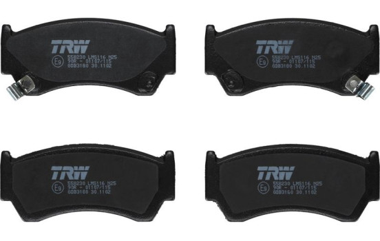 Brake Pad Set, disc brake COTEC GDB3180 TRW, Image 2