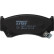 Brake Pad Set, disc brake COTEC GDB3180 TRW, Thumbnail 4