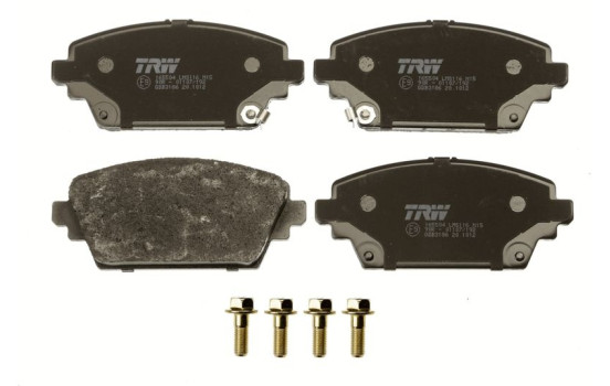 Brake Pad Set, disc brake COTEC GDB3186 TRW, Image 3