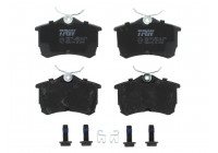Brake Pad Set, disc brake COTEC GDB3190 TRW