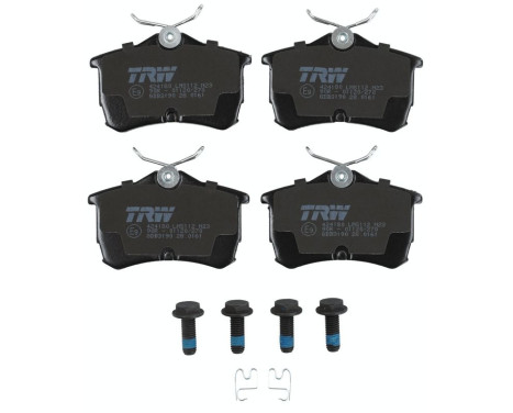 Brake Pad Set, disc brake COTEC GDB3190 TRW, Image 4
