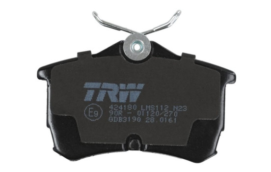 Brake Pad Set, disc brake COTEC GDB3190 TRW, Image 7