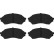 Brake Pad Set, disc brake COTEC GDB3193 TRW, Thumbnail 3