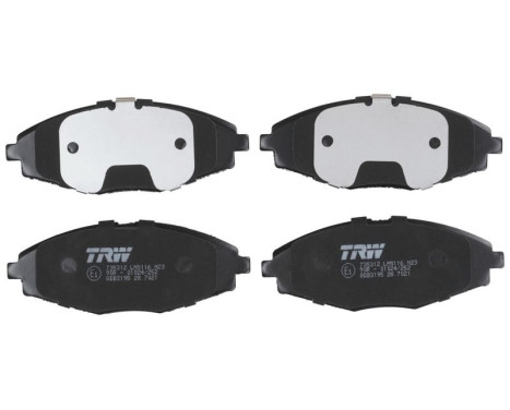 Brake Pad Set, disc brake COTEC GDB3195 TRW, Image 4