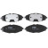 Brake Pad Set, disc brake COTEC GDB3195 TRW, Thumbnail 4