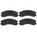 Brake Pad Set, disc brake COTEC GDB3200 TRW, Thumbnail 5