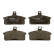 Brake Pad Set, disc brake COTEC GDB3202 TRW, Thumbnail 3