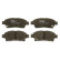 Brake Pad Set, disc brake COTEC GDB3218 TRW, Thumbnail 3